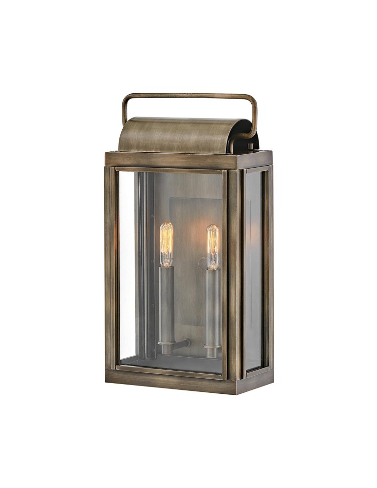 Elstead Lighting Średnia latarnia naścienna Sag Harbor - 2 źródła światła - Oksydowany brąz IP44 HK-SAG-HARBOR-M-BU Elstead Lighting Średnia latarnia naścienna Sag Harbor - 2 źródła światła - Oksydowany brąz IP44 HK-SAG-HARBOR-M-BU