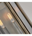 Elstead Lighting Średnia latarnia naścienna Sag Harbor - 2 źródła światła - Oksydowany brąz IP44 HK-SAG-HARBOR-M-BU Elstead Lighting Średnia latarnia naścienna Sag Harbor - 2 źródła światła - Oksydowany brąz IP44 HK-SAG-HARBOR-M-BU