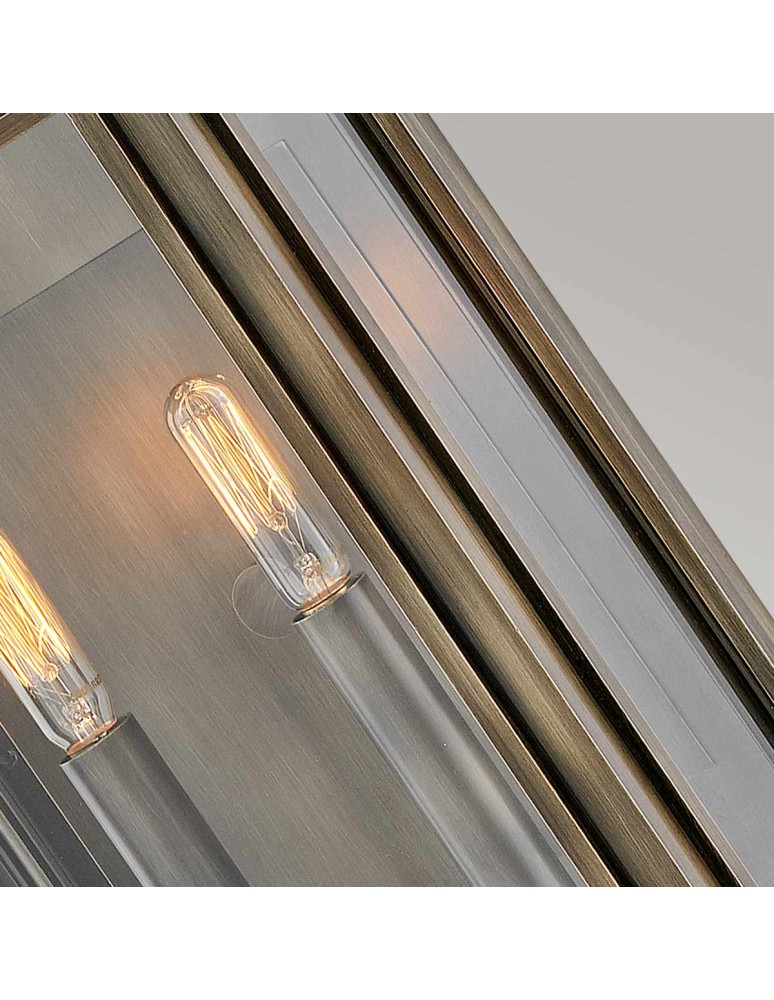Elstead Lighting Średnia latarnia naścienna Sag Harbor - 2 źródła światła - Oksydowany brąz IP44 HK-SAG-HARBOR-M-BU Elstead Lighting Średnia latarnia naścienna Sag Harbor - 2 źródła światła - Oksydowany brąz IP44 HK-SAG-HARBOR-M-BU
