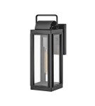 Kinkiety zewnętrzne - Elstead Lighting Mała latarnia naścienna Sag Harbor - 1 źródło światła - Czarna IP44 HK-SAG-HARBOR-S-BK - product 1