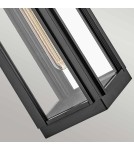 Kinkiety zewnętrzne - Elstead Lighting Mała latarnia naścienna Sag Harbor - 1 źródło światła - Czarna IP44 HK-SAG-HARBOR-S-BK - product 3