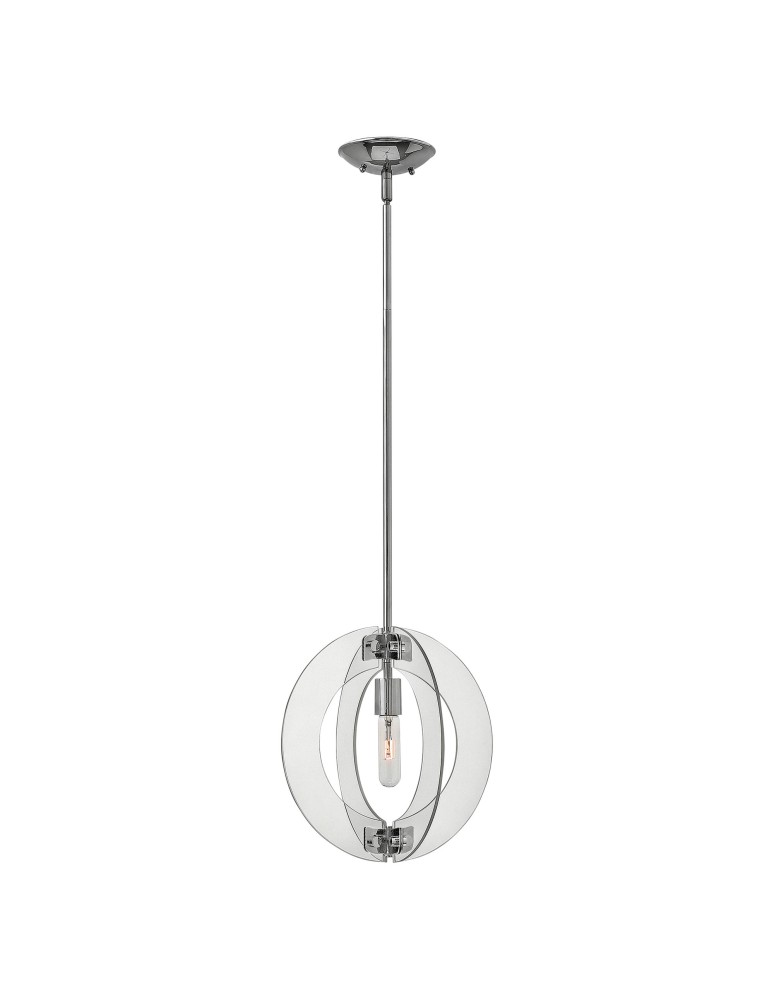 Elstead Lighting Mała lampa wisząca Solstice - 1 źródło światła HK-SOLSTICE-MP