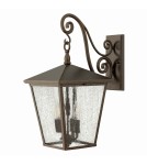 Kinkiety zewnętrzne - Elstead Lighting Duża latarnia naścienna Trellis - 4 źródła światła IP44 HK-TRELLIS2-L - product 1