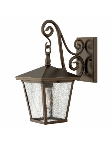 Elstead Lighting Mała latarnia naścienna Trellis - 1 źródło światła IP44 HK-TRELLIS2-S