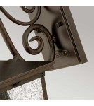 Kinkiety zewnętrzne - Elstead Lighting Mała latarnia naścienna Trellis - 1 źródło światła IP44 HK-TRELLIS2-S - product 3