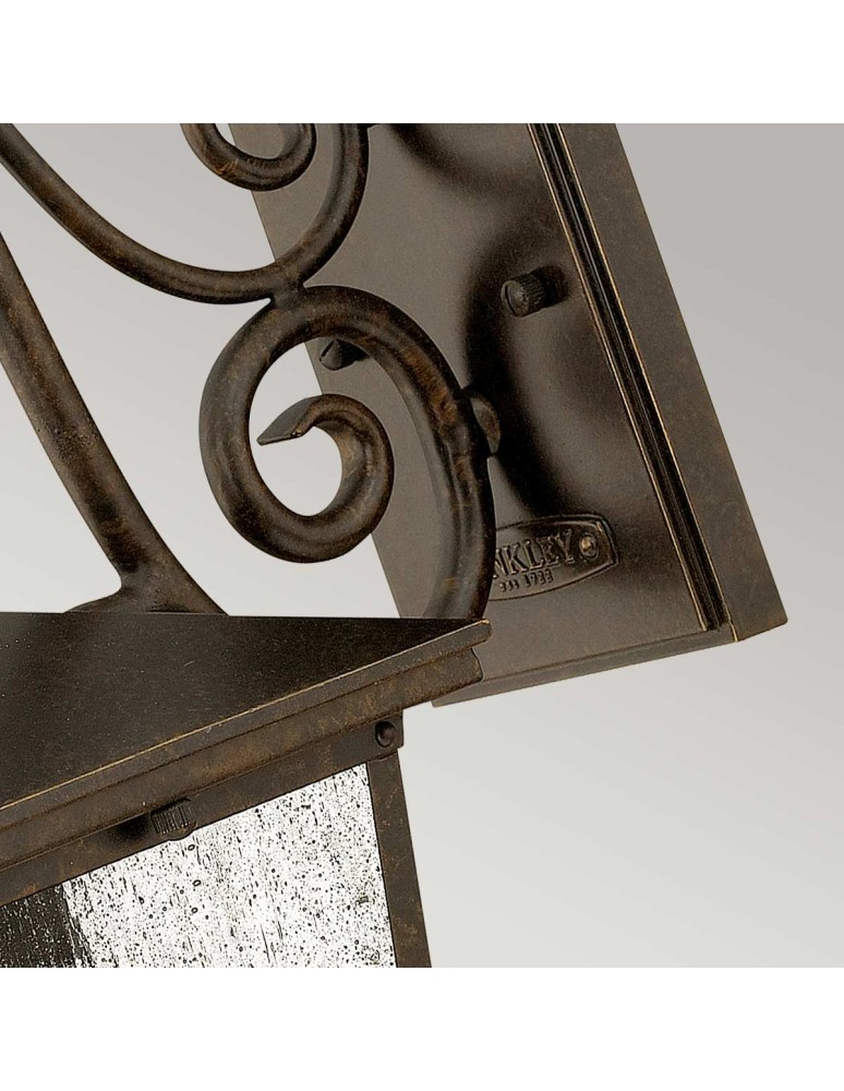 Elstead Lighting Mała latarnia naścienna Trellis - 1 źródło światła IP44 HK-TRELLIS2-S
