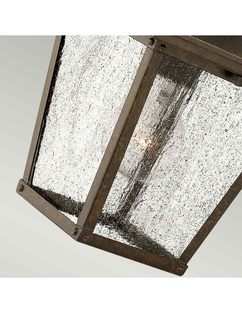 Elstead Lighting Mała latarnia naścienna Trellis - 1 źródło światła IP44 HK-TRELLIS2-S