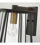 Kinkiety zewnętrzne - Elstead Lighting Średnia latarnia naścienna Walker - 1 źródło światła IP44 HK-WALKER2-M - product 2
