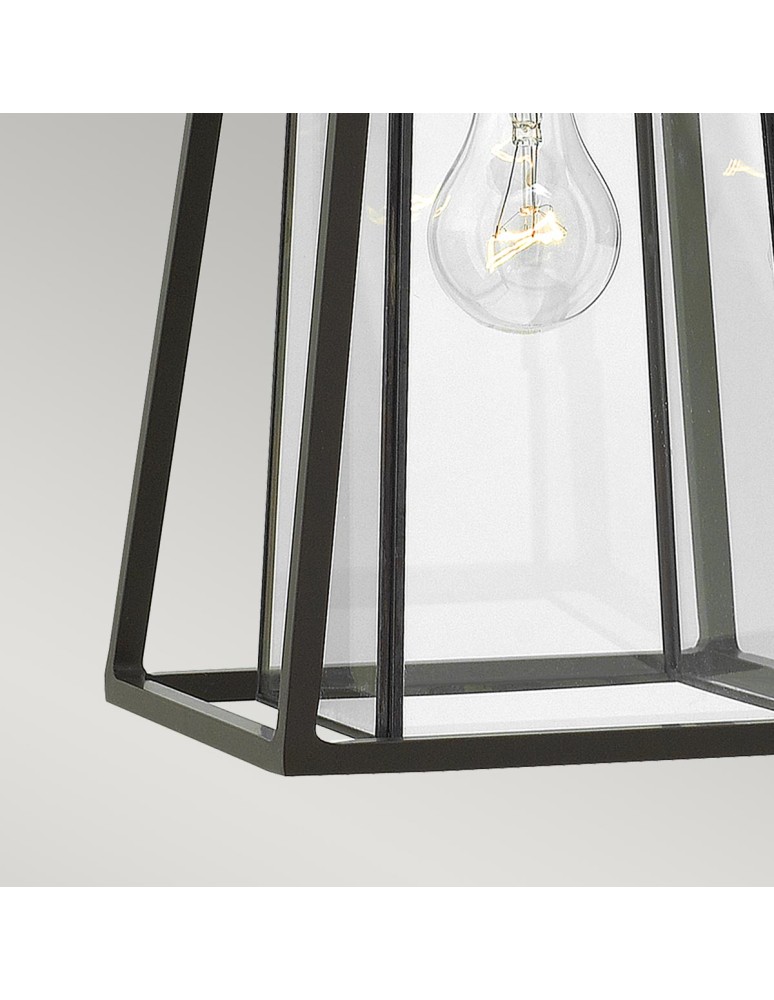 Elstead Lighting Średnia latarnia naścienna Walker - 1 źródło światła IP44 HK-WALKER2-M