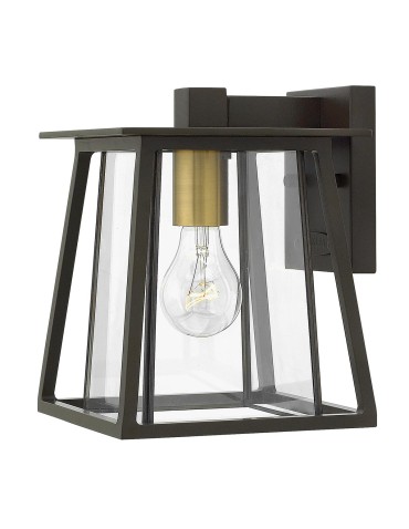 Elstead Lighting Mała latarnia naścienna Walker - 1 źródło światła IP44 HK-WALKER2-S