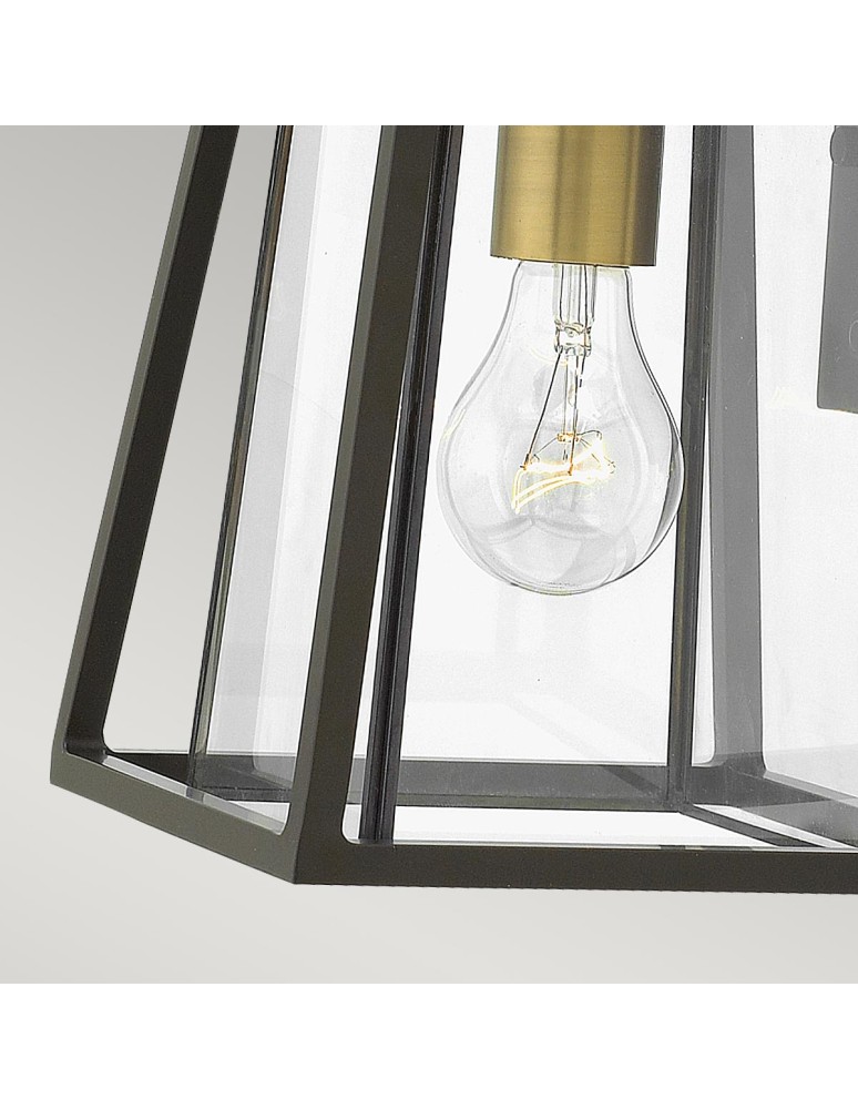 Elstead Lighting Mała latarnia naścienna Walker - 1 źródło światła IP44 HK-WALKER2-S