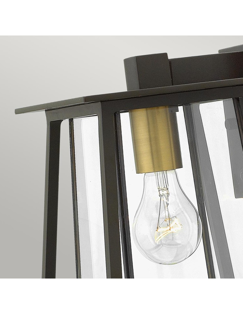 Elstead Lighting Mała latarnia naścienna Walker - 1 źródło światła IP44 HK-WALKER2-S