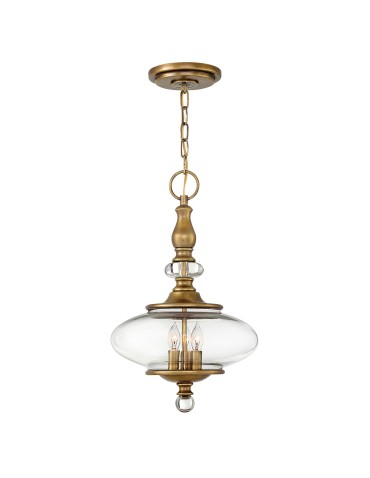 Elstead Lighting Lampa wisząca Wexley - 3 źródła światła HK-WEXLEY-3P-HB