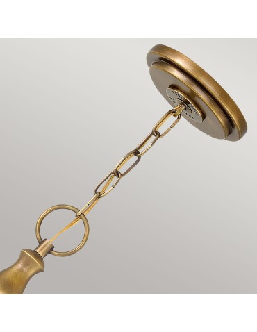 Elstead Lighting Lampa wisząca Wexley - 3 źródła światła HK-WEXLEY-3P-HB - produkt 2