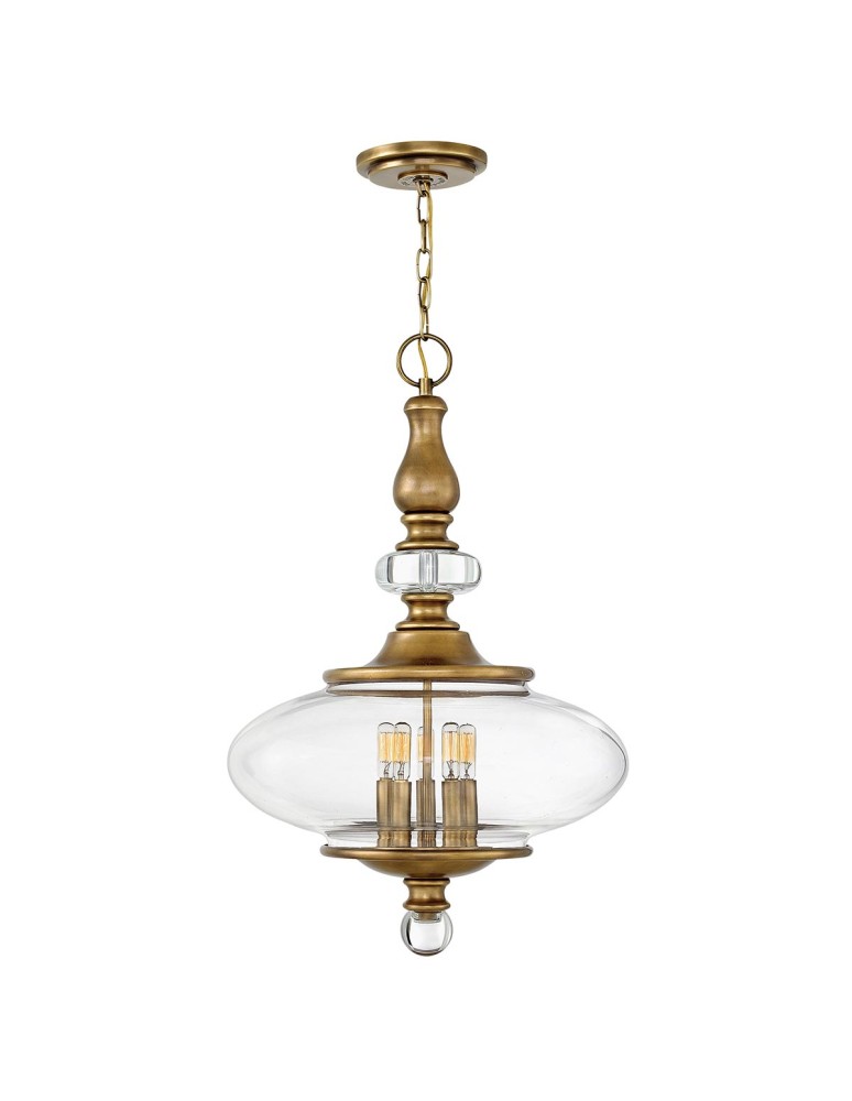 Elstead Lighting Lampa wisząca Wexley - 5 źródeł światła HK-WEXLEY-5P-HB Elstead Lighting Lampa wisząca Wexley - 5 źródeł światła HK-WEXLEY-5P-HB