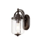 Kinkiety zewnętrzne - Elstead Lighting Mała latarnia naścienna Willoughby - 1 źródło światła IP44 HK-WILLOUGHBY-S-OZ - product 1