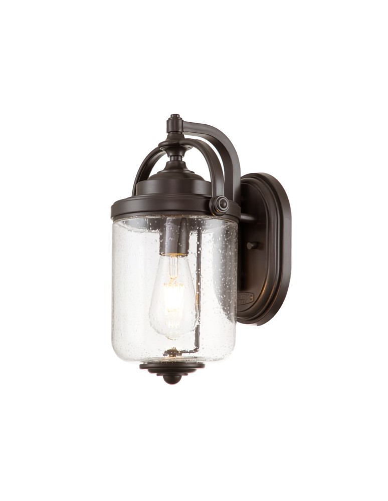 Elstead Lighting Mała latarnia naścienna Willoughby - 1 źródło światła IP44 HK-WILLOUGHBY-S-OZ