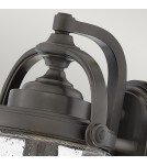 Kinkiety zewnętrzne - Elstead Lighting Mała latarnia naścienna Willoughby - 1 źródło światła IP44 HK-WILLOUGHBY-S-OZ - product 2