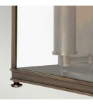 Kinkiety zewnętrzne - Elstead Lighting Średnia latarnia naścienna Holborn - 2 źródła światła - Ciemnobrązowa IP44 HL7-M-DB - product 4