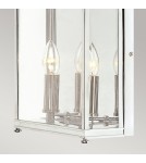 Kinkiety zewnętrzne - Elstead Lighting Średnia latarnia naścienna Holborn - 2 źródła światła - Polerowany chrom IP44 HL7-M-PC - product 3