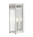 Kinkiety zewnętrzne - Elstead Lighting Mała latarnia naścienna Holborn - 1 źródło światła - Polerowany chrom IP44 HL7-S-PC - product 1