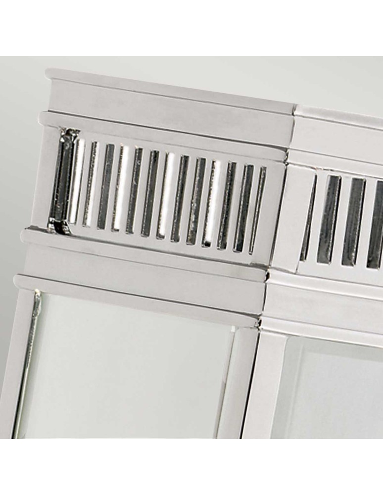Elstead Lighting Mała latarnia naścienna Holborn - 1 źródło światła - Polerowany chrom IP44 HL7-S-PC