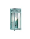 Elstead Lighting Mała latarnia naścienna Holborn - 1 źródło światła - Grynszpan IP44 HL7-S-VDG