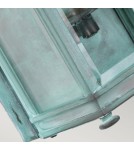 Kinkiety zewnętrzne - Elstead Lighting Mała latarnia naścienna Holborn - 1 źródło światła - Grynszpan IP44 HL7-S-VDG - product 3