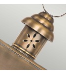 Kinkiety zewnętrzne - Elstead Lighting Latarnia naścienna Hyde Park - 1 źródło światła IP44 HYDE-PARK-BR - product 2