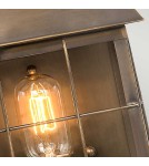 Kinkiety zewnętrzne - Elstead Lighting Latarnia naścienna Hyde Park - 1 źródło światła IP44 HYDE-PARK-BR - product 3