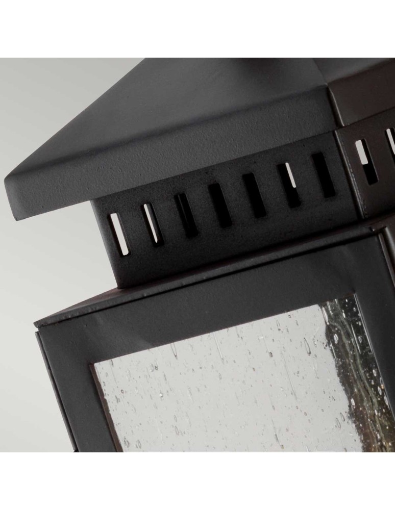 Kinkiety zewnętrzne - Elstead Lighting Latarnia naścienna Hythe - 1 źródło światła IP44 HYTHE - product kolory-swiatla.pl 4