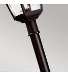 Lampy zewnętrzne latarnie - Elstead Lighting Latarnia cokołowa Kerry - 1 źródło światła IP44 KERRY-POST - product 3