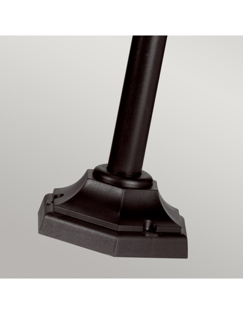 Lampy zewnętrzne latarnie - Elstead Lighting Latarnia cokołowa Kerry - 1 źródło światła IP44 KERRY-POST - product kolory-swiatla.pl 4