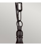 Lampy zewnętrzne wiszące - Elstead Lighting Latarnia wisząca Kinsale - 1 źródło światła IP44 KINSALE-CHAIN - product 3