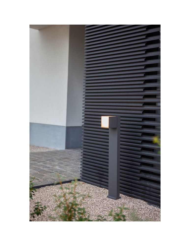 Lutec CUBA Stojąca LED szary 7193802118