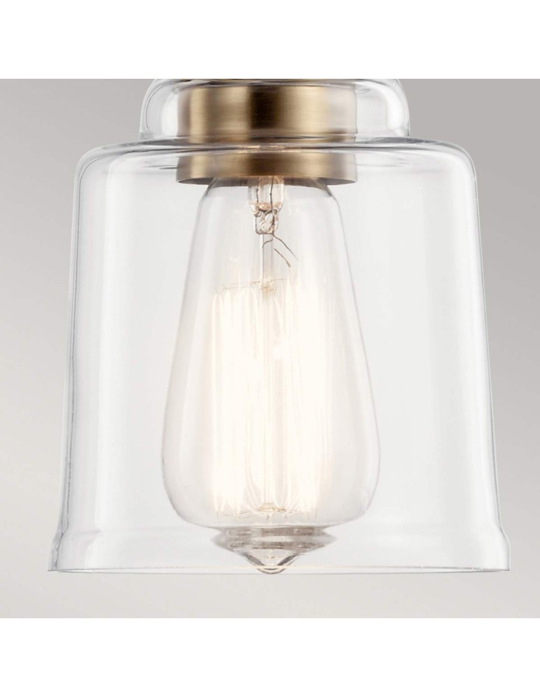 Elstead Lighting Lampa wisząca Aivian - 1 źródło światła KL-AIVIAN-P-WBR