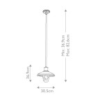 Elstead Lighting Latarnia wisząca Allenbury - 1 źródło światła IP44 KL-ALLENBURY-P-M-BKT Elstead Lighting Latarnia wisząca Allenbury - 1 źródło światła IP44 KL-ALLENBURY-P-M-BKT
