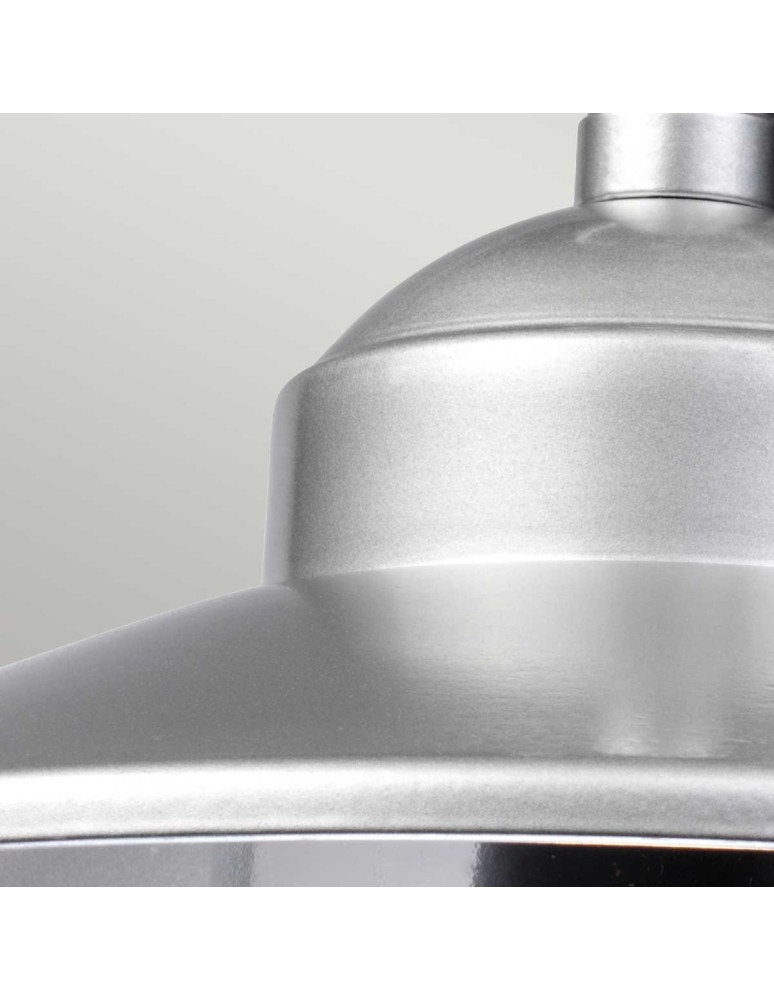 Elstead Lighting Latarnia wisząca Klampenborg - 1 źródło światła - Srebrna IP44 KLAMPENBORG8