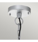 Lampy zewnętrzne wiszące - Elstead Lighting Latarnia wisząca Klampenborg - 1 źródło światła - Srebrna IP44 KLAMPENBORG8 - product 5