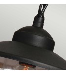 Lampy zewnętrzne wiszące - Elstead Lighting Latarnia wisząca Klampenborg - 1 źródło światła - Czarna IP44 KLAMPENBORG8-BK - product 3