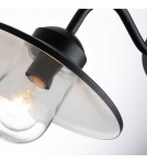 Elstead Lighting Latarnia naścienna z czujnikiem PIR Klampenborg - 1 źródło światła - Czarna IP44 KLAMPENBORG-PIR-BK Elstead Lighting Latarnia naścienna z czujnikiem PIR Klampenborg - 1 źródło światła - Czarna IP44 KLAMPENBORG-PIR-BK