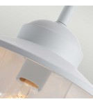 Kinkiety zewnętrzne - Elstead Lighting Latarnia naścienna z czujnikiem PIR Klampenborg - 1 źródło światła - Biała IP44 KLAMPENBORG-PIR-WHT - product 3