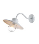 Kinkiety zewnętrzne - Elstead Lighting Latarnia naścienna Klampenborg - 1 źródło światła - Biała IP44 KLAMPENBORG-WHT - product 1