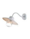 Elstead Lighting Latarnia naścienna Klampenborg - 1 źródło światła - Biała IP44 KLAMPENBORG-WHT