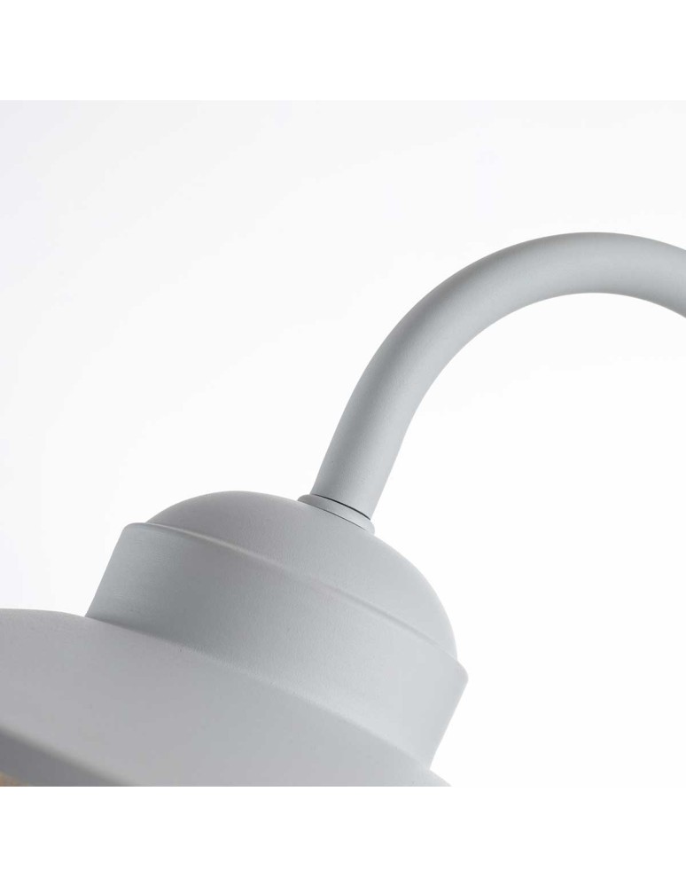 Elstead Lighting Latarnia naścienna Klampenborg - 1 źródło światła - Biała IP44 KLAMPENBORG-WHT
