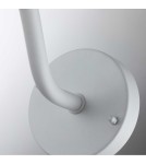 Kinkiety zewnętrzne - Elstead Lighting Latarnia naścienna Klampenborg - 1 źródło światła - Biała IP44 KLAMPENBORG-WHT - product 4