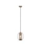 Lampy wiszące - Elstead Lighting Mała lampa wisząca Asher II - 1 źródło światła KL-ASHER-MP-AP - product 1