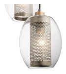 Lampy wiszące - Elstead Lighting Mała lampa wisząca Asher II - 1 źródło światła KL-ASHER-MP-AP - product 4