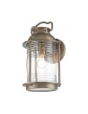 Elstead Lighting Duża latarnia naścienna Ashland Bay - 1 źródło światła - Oksydowany brąz IP44 KL-ASHLANDBAY2-L-BU Elstead Lighting Duża latarnia naścienna Ashland Bay - 1 źródło światła - Oksydowany brąz IP44 KL-ASHLANDBAY2-L-BU