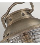 Elstead Lighting Duża latarnia naścienna Ashland Bay - 1 źródło światła - Oksydowany brąz IP44 KL-ASHLANDBAY2-L-BU Elstead Lighting Duża latarnia naścienna Ashland Bay - 1 źródło światła - Oksydowany brąz IP44 KL-ASHLANDBAY2-L-BU